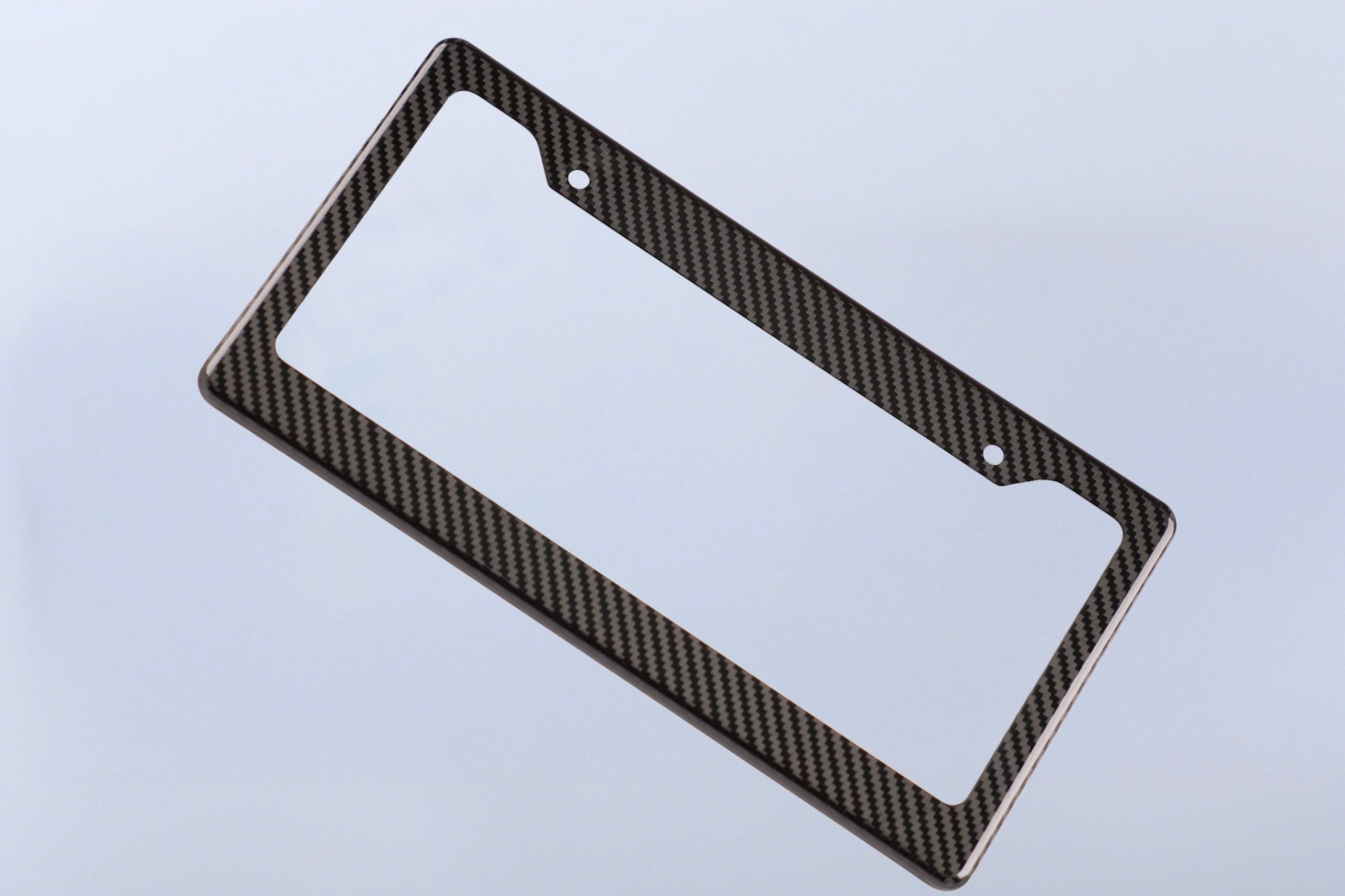Dry Carbon Fiber License Plate Frame