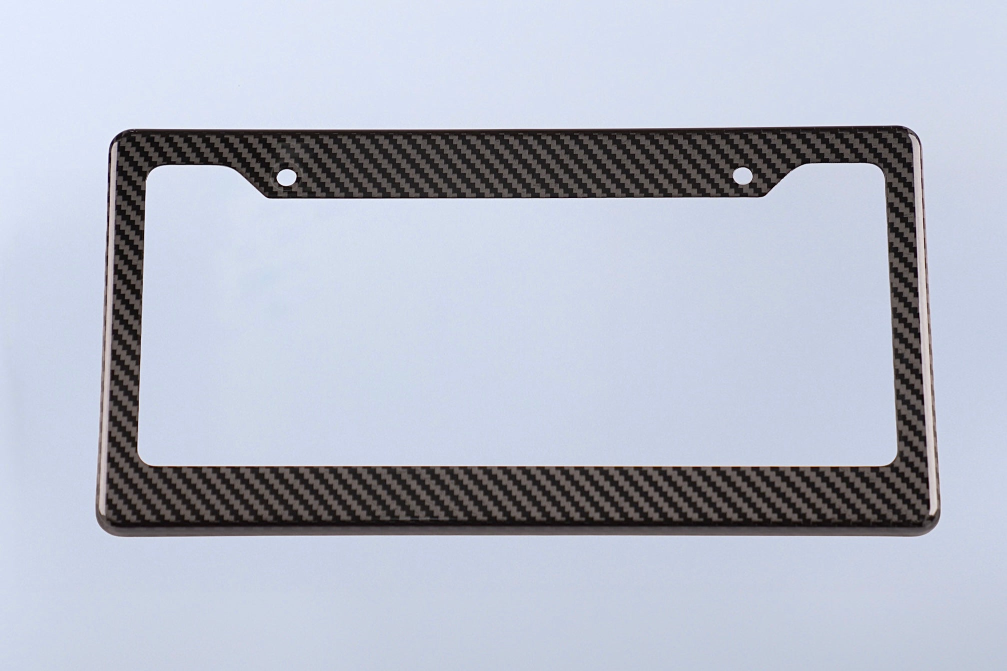 Dry Carbon Fiber License Plate Frame
