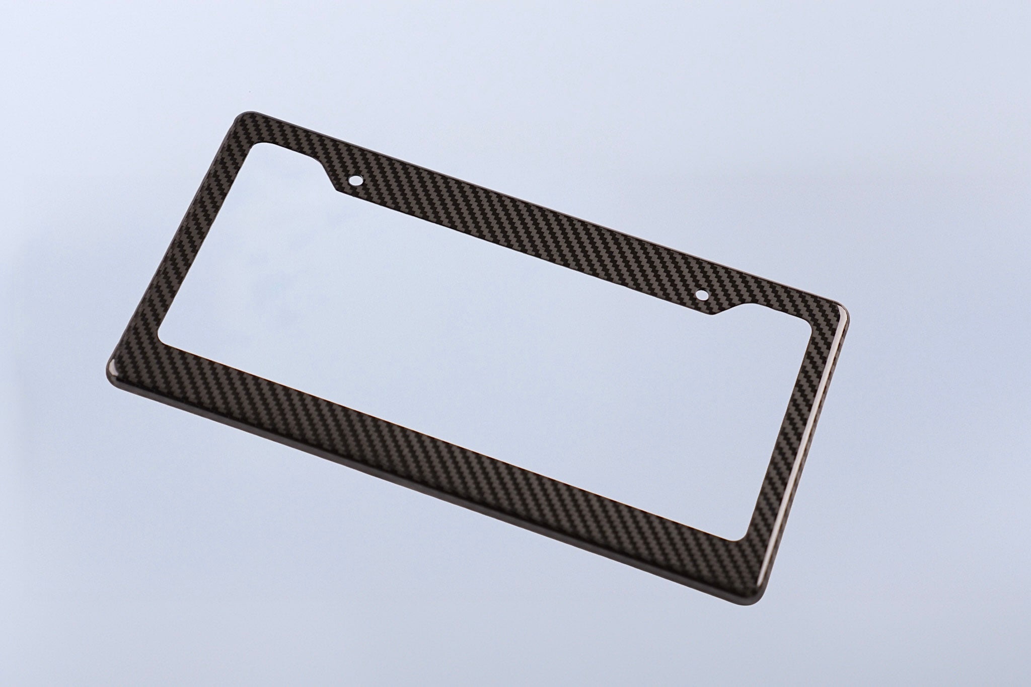 Dry Carbon Fiber License Plate Frame